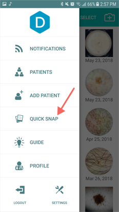 1._Quick_Snap_menu